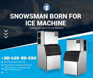 Ice maker manufacturer，coffee shop ice maker，ice cubes，ice machine manufacturers， Snowsman Ice Machine